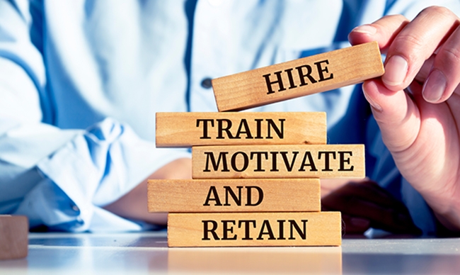 Hire, Train, Motivate and Retain Building Blocks