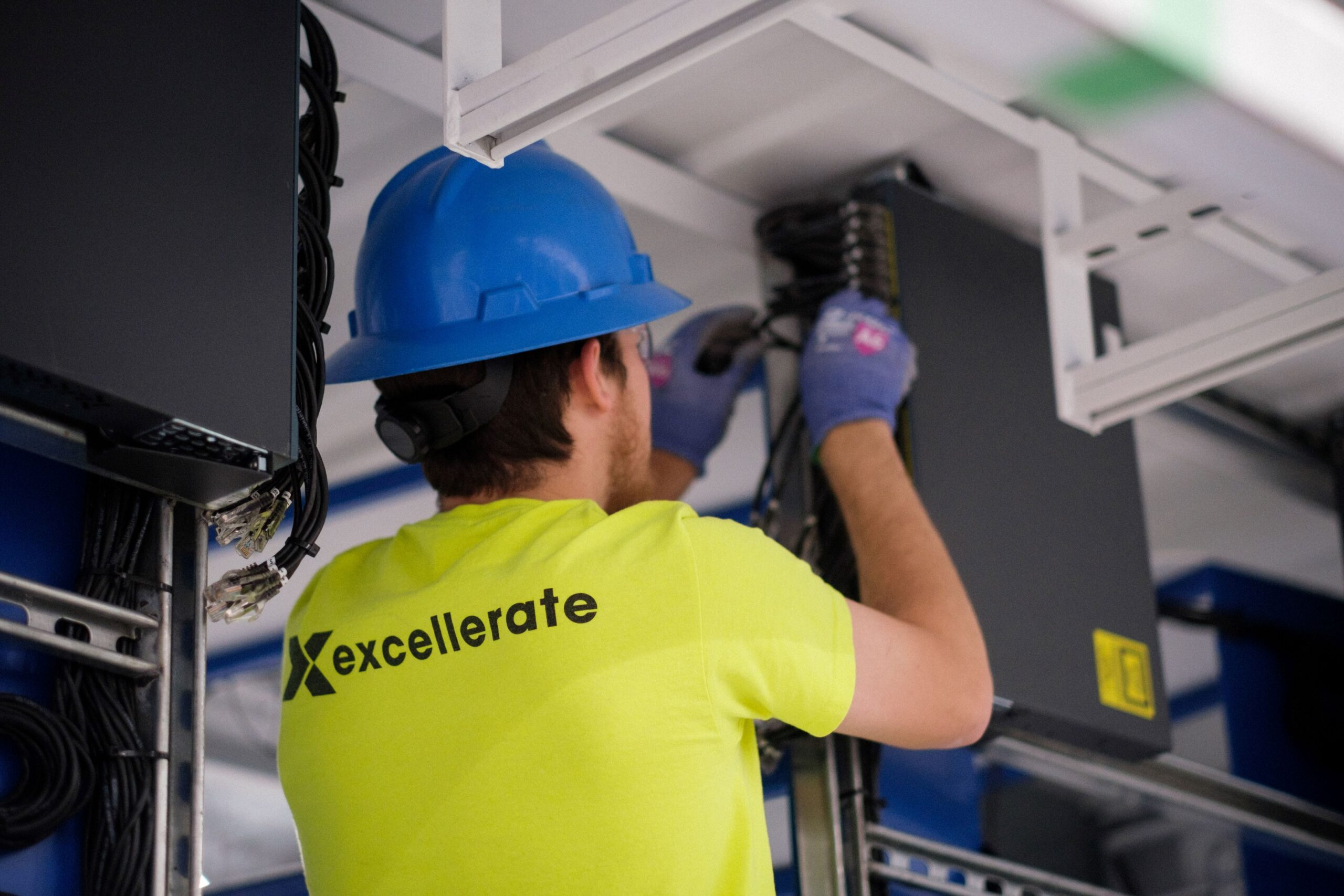 Excellerate Electrician Working