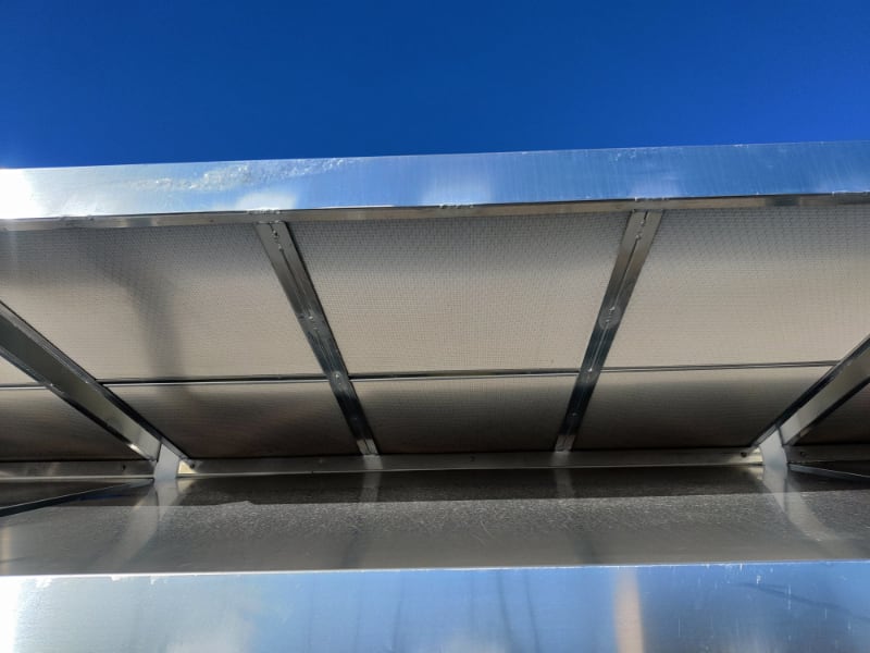 Cryptocurrency mining electrical houses (eHouses) - Outside filters