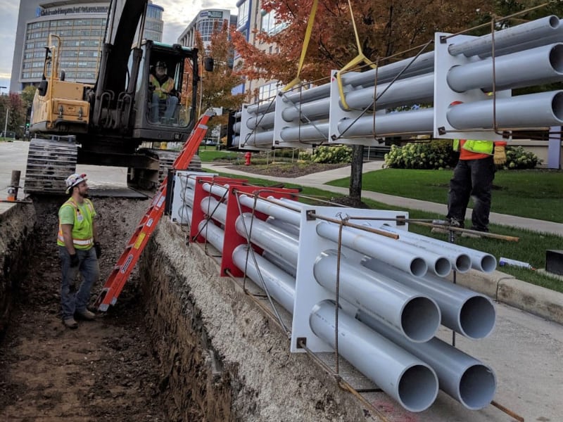 Construction on Children’s Wisconsin Milwaukee Campus Improvement Project