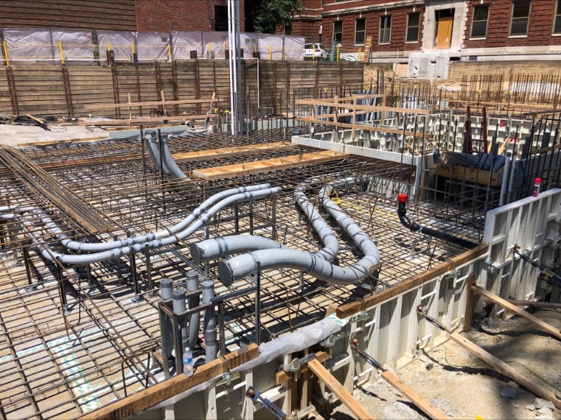 Radiation Treatment Facility construction