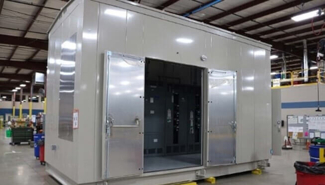 eHouse at an Excellerate manufacturing facility