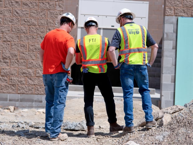 FTI team members working on jobsite