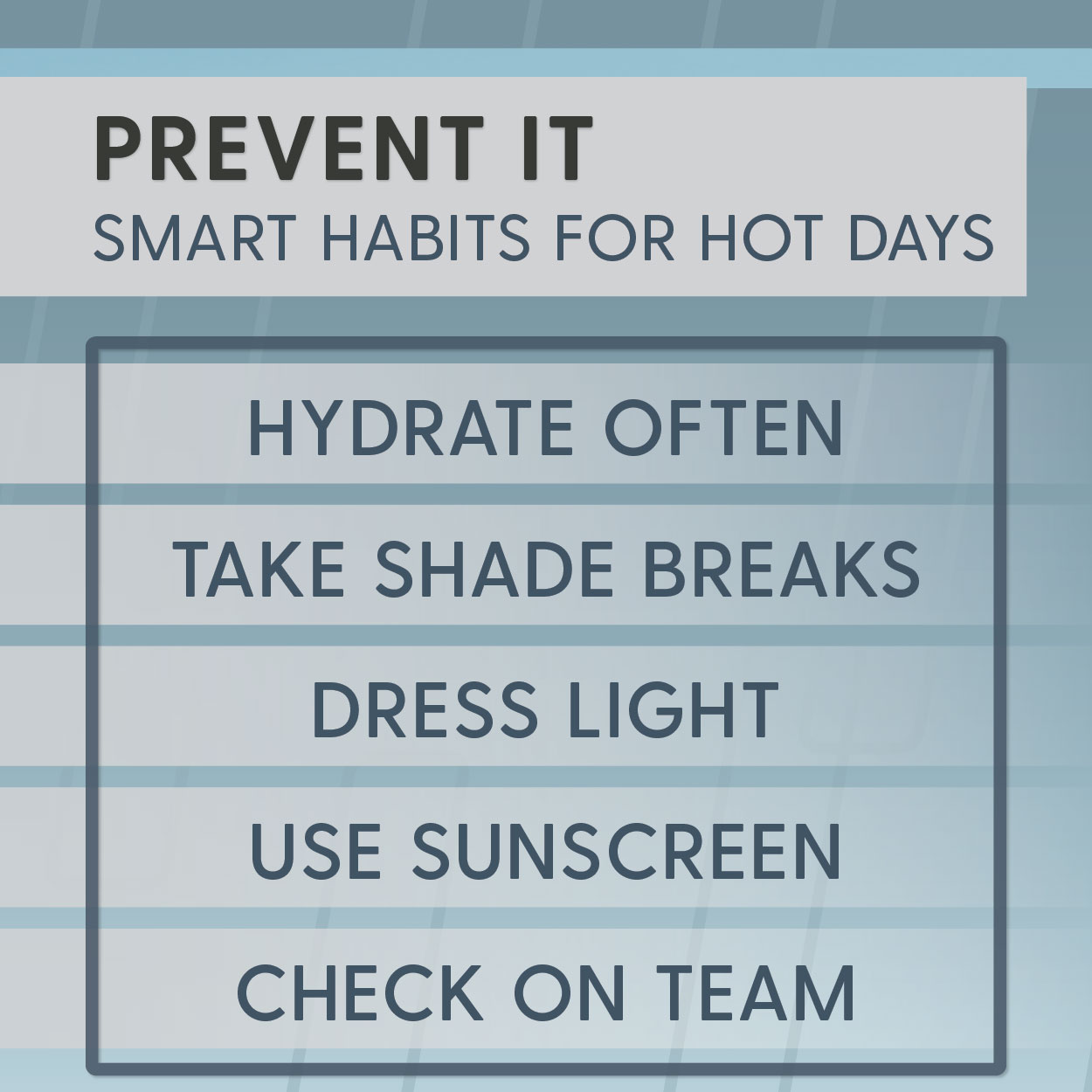 How to prevent heat-related illnesses