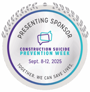 Construction Suicide Prevention Week 2025 Sponsor