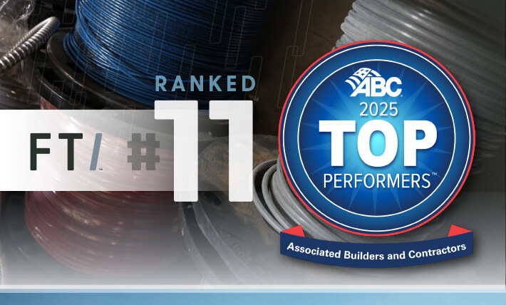FTI Ranked No. 11 on Associated Builders and Contractors' 2025 Top 250 Performers List