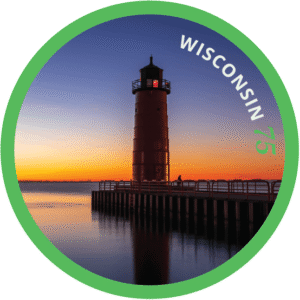 2025 Deloitte Wisconsin 75™ logo